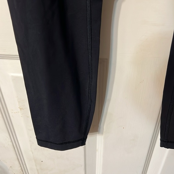 Womens Size 6 Lululemon Black full length Leggings - Picture 3 of 6